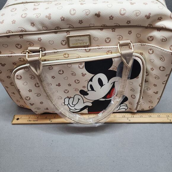 PRIMARK Disney Mickey Mouse Weekender Overnight Travel Bag - New With Tag - Picture 12 of 14